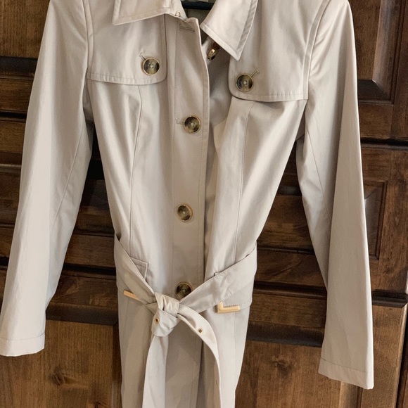 Michael Kors Trench Coat NWOT S - Picture 8 of 11